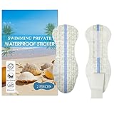 Schwimm-Sicherheitspads für Damen, Schutz für den privaten Bereich, wasserdichte Pads – Intimpflege, Schutzaufkleber für Schwimmen, Urlaub, Sonnenbaden