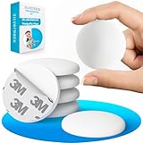 SilverRack® Türstopper Wand selbstklebend Weiß [20 Stück] - Wandpuffer als perfekter Schutz für Wand und Tür - Türpuffer Wandschutz als Türstopper für Türklinken gegen Türanschlag