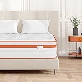 TeQsli Matratze 90x200cm – Gel Memory-Schaum & Individuelle Taschenfedern, 25cm Höhe, H3 H4, ergonomische 7-Zonen Federkernmatratze zur Linderung von Druck- & Rückenschmerzen, Öko-Tex & CertiPUR