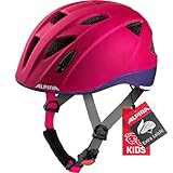 Alpina A9720 Fahrradhelm, Deeprose-Violet Matt, 49-54 cm
