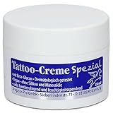Pegasus Pro Tattoo Pflege Creme spezial, 250 ml - vegane Tattoopflege, ohne Mineralöl