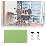 ZJHAHJY Sichtschutzwand für unter den Schreibtisch – Gewerbliche, anklemmbare Sichtschutzwand für mehr Privatsphäre, individuell anpassbare Größen, 145 cm Länge