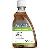 Winsor & Newton 3049754 Ölmalmittel, Liquin Light Gel, 500 ml Flasche, lasierendes Malmittel auf Alkydbasis, schützt vor Vergilbung
