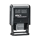 COLOP Wortbandstempel Printer S 220/W, Sprache: Deutsch (W02), Abdruckfarbe: schwarz