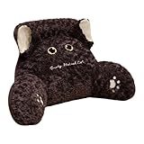 Katzen-Rückenkissen, Sofakissen, Lendenkissen, Tier-Lesekissen, Bettruhe, Rückenlehnenkissen, Rückenstützkissen für Wohnzimmer, Schlafzimmer, Bett-Rückenkissen