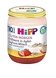 HiPP Erdbeere in Apfel-Joghurt-Müesli, 6er Pack (6 x 160 g)