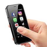 ZOKOE Mini Handy,Kinder Smartphone, 3G Android 9.0 Dual SIM Quad Core 2GB RAM 16GB ROM 5.0MP,Handy ohne vertrag (XS13-Schwarz)