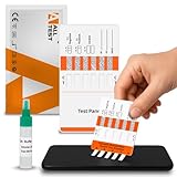 2 Drogentest Oberfläche 10 Drogen ALLTEST | Drogenwischtest für zuhause in 5 Minuten | Nachweis von 10 Drogenrückständen mit klaren Cut-off-Werten | Set 2 schnellen und zuverlässigen Oberflächentests