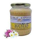 Karpaten Rohe Honigberge Blumen | 100% rein, ungefiltert, nicht pasteurisiert, ethisch unbedenklich | Glas 908 g