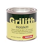 ADLER Grilith Holzkitt Spachtelmasse Kitt für Holz Möbel Basteln Reparieren Eiche 200 ml