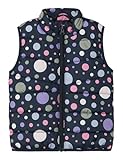 NAME IT Mädchen Nmfmylane Vest Aop2 Steppweste, Dark Sapphire/AOP:DOT, 98