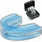 Schnarchschiene gegen Schnarchen und Knirschen | Anti-Snoring Mouth Guard (schnarchstopper,aufbissschiene) | endlich Schnarchfrei mit anti Schnarch zahnschiene - Anpassbar wie vom Zahnarzt Verstellbar