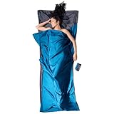 Cocoon Seidenschlafsack Travel Sheet - Silk - Print