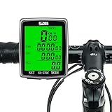 Fahrradcomputer Kabellos mit 31 Funktionen, 2,0 Zoll Multifunktion Fahrrad Tacho, Wasserdicht Fahrradtacho Kabellos, Automatisches Aufwachen, Hintergrundbeleuchtung, für Radsport Realtime Speed Track