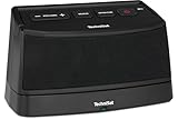 TechniSat ISIBOX 1 - Funklautsprecher, tragbarer Stereo-Lautsprecher für TV und HiFi (2,4 GHz, Sprachverstärker, kabellose Reichweite 25 Meter, Optischer Eingang, Akkubetrieb bis zu 6h, 4 W)