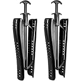 TYPHEERX Stiefelformer, 2Stück Stiefelspanner Overknee Stiefel Stiefelweiter Stiefelschaftformer, Schwarze