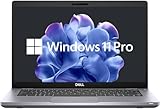 Dell Latitude 5410 Business Laptop, 14 Zoll FHD Notebook, Intel Core i5-10210U, 32 GB RAM, 512 GB SSD, Amerikanische Tastatur, Windows 11 Pro (Generalüberholt)
