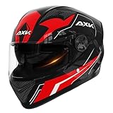 Renopfect Motorradhelm Integralhelm Klapphelm Motorrad Herren, RollerHelm-Helm Mit Doppelvisier, Integralhelm Mit Sonnenblende, Fullface Helm Rollerhelm Sturzhelm Modularer Helm, Kopfumfang 54–61cm