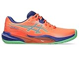 ASICS Herren Gel-Challenger 15 Padel Sneaker, Vivid Coral Dark Cobalt, 42.5 EU