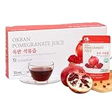 OKBAN Granatapfelsaft 100 % - Natürlich schön von innen | Ohne Zuckerzusatz & Zusatzstoffe | Aus türkischem Premium-Granatapfel | 70 ml x 30 Beutel | Reich an Antioxidantien & Phytoöstrogenen