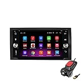 SFUOE 2Din Auto Android Radio Multimedia Player Fit for Ford Transit von Fiesta ab Focus Focus2 Galaxy Mondeo Fusion C-Max S-Max Connect In-Dash-Video (Color : 1G-16G DVR)