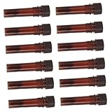 HIAKDOFT 20 Stück Braune Reagenzgläser mit Lichtgeschütztem Gefrierbeständige Probenröhrchen für Labor Sichere Aufbewahrung und Vielseitige Nutzung bei Niedrigen Temperaturen