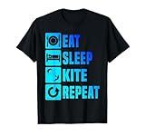 Kite Herren Damen Kitesurfer Kiten Kitesurfing T-Shirt