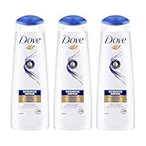 Dove Ultra Care Intensive Repair Shampoo für geschädigtes Haar für bis zu 98% weniger Haarbruch* 3x 250 ml