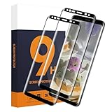 Carantee 2 Stück Schutzfolie für Panzerglas für Samsung Galaxy S8, Sensitive Touch, 9H Härte S8 Schutzglas, Hohe Feinfühligkeit, 3D Volle Abdeckung, 9H Härte, Ultra-Klar S8 Displayschutzfolie