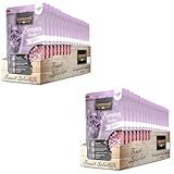 Leonardo Finest Selection Senior Huhn pur | Doppelpack | 2 x 16 x 85 g | Nassfutter für ältere Katzen | Lachsöl für seidiges Fell | Rezeptur ohne Getreide und Zucker | Mit Kürbis