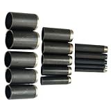 Lochzangen Set Für Leder,15 Teilige Ösen Zangen Set | Runde Lochzange für Polsterarbeiten Lederverarbeitung Bastelprojekte,Gürtel Bastelprojekte