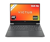 HP VICTUS Gaming Laptop, 15,6' FHD Display 144Hz, AMD Ryzen 5 8640H, 16 GB DDR5 RAM, 512 GB SSD, NVIDIA GeForce RTX 4050 (6GB), QWERTZ, Windows 11, Silber