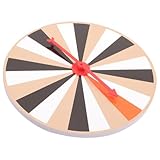 UPKOCH Lehrmittel für Plattenspieler bunt Drehscheibe Gewinnspielrad Spiel Requisiten Spielrad Glück drehendes Preisrad Partyspiele für -Spiel Spielradbrett das Rad PVC