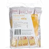 Heelma Zuckersticks Brauner Kandis, Portionsbeutel, brauner Zucker, Kandiszucker 480 Gramm (je 6g, 80 Stück)