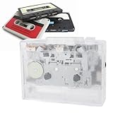 VELATEMOR Tragbarer Kassettenspieler, Bluetooth -USB -Klebeband Zum MP3 -Konverter mit Aufnahme, Auto -Reverse, FM -Radio, Kopfhörerbuchse, Kassette Zum Digitalen Player für Vintage