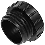 NUOBESTY Ibc Adapter 63mm Feingewinde 60mm Grobgewinde Auslaufsicherer Anschluss für Ibc Schlauch und Rohrverbindung Vielseitig für Gartenbewässerung und Öltransfer