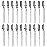 Elydiva 20 StüCk Hubkolben-StichsäGeblatt T101AO T-Shank Multi-Jig-SäGebläTter für -Kunststoff-Trennscheibe