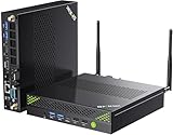 GMKtec K10-32+1T-Black-DE Mini PC Workstation, Intel Core i9 13900HK(14C/20T) bis zu 5.4GHz, Mini Computer 32GB DDR5 RAM 1TB SSD mit 11 Pro, 8X USB Ports/COM/HDMI/DP für Office Business