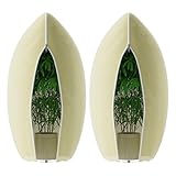 Priksia 2 Stück Winterschutz für Pflanzen, 80 x 120cm Frostschutz Kübelpflanzensack aus Vliesstoff Reißfest, Winter Pflanzenschutzhaube mit Reißverschluss Zugband für Bäume, Palmen und Balkonpflanzen