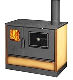 Küchenofen Holzherd Kaminofen Herd Gusseisen 7,9KW BimSchV2 EEK A+ 150mm