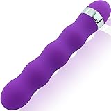 Klassische vibratoren Vibration für frauen 18 cm/3 cm Multispeed Sexspielzeug für Paare und Solo Vibrator für frauen Klassischer Vibrator Vibratoren frauen leise Vibrator frau W108-2 (Violett)