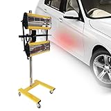 YSXXIAN Infrarot-Lackhärtungslampe, Einbrenn-Infrarot-Lackhärtungslampen, Kurzwelliger Infrarot-Heizstrahler, Autokarosserie-Reparatur-Lacktrockner, Freihändige Bedienung für Automobile und Möbel