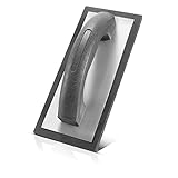 STAHLWERK Reibebrett/Putzbrett/Fugenbrett 230 x 100 mm Aluminium-Fliesenwaschbrett mit 9 mm Moosgummibelag und ergonomischem Griff für Maurer und Fliesenleger