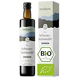 nedura® Schwarzkümmelöl BIO kaltgepresst (ungefiltert) 500ml – mit hohem Thymochinongehalt, BIO-Zertifiziert & 100% rein - täglich frisch & schonend gepresst - aus eigener Manufaktur