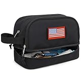 ATRIPACK Kulturtasche für Herren, taktische Reisetasche mit trockenem und nassem separatem, wasserabweisendem Hänge-Set für Damen, mit großem Fassungsvermögen, Rasiertasche für Reisen, Sportdusche,