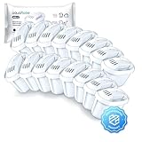 Aquafloow Wasserfilter Kartuschen – 16 Stück | Ersatz für Ersatz fur Dafi Unimax Aquaphor A5 Brita Maxtra+ Philips AWP212/10