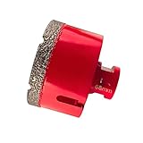M14 Diamantbohrer 68mm Set für Fliesen, Fliesenbohrer Glasbohrer Keramikbohrer, M14 Bohrkrone, Porzellanbohrer Feinsteinzeugbohrer Granitbohrer – Fliesen Diamant