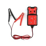 GEARMONSTER Auto Relais Tester 12V Autobatterie Checker Relais-Diagnosewerkzeug Autobatterietester Diagnosegerät Werkzeug mit Clips für Boot Motorrad