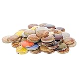 VILLCASE DIY Keramik Mosaikfliesen Große Unregelmäßige Kieselsteine Bunte Bastelsteine für Kreative Heimdekoration und Handwerk