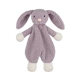 Apricot Lamb Kaninchen Kuscheldecke lila Hase Weiche Sicherheitsdecke Schmusetuch für Babys, Beruhigungstuch für Baby Jungen und Mädchen, 26 cm für Säugling und Kleinkinder